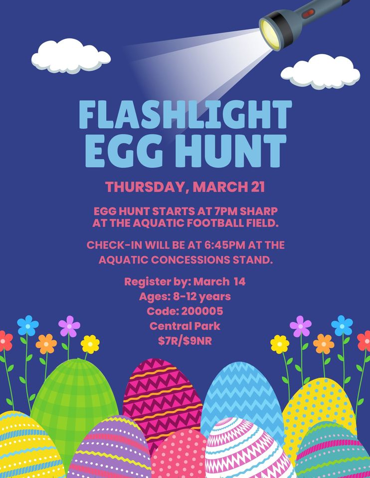 Grayslake Flashlight Egg hunt